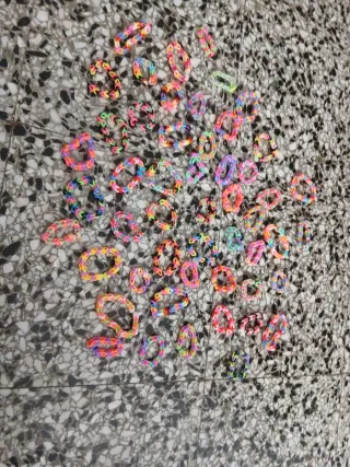 Pulseras de ligas para niñas