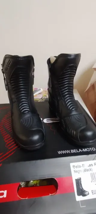 Botas Moto Unisex Talla 41 Nuevas