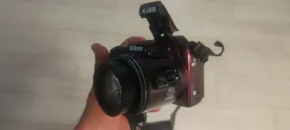 Cámara Nikon Coolpix B500 Negra/Morada