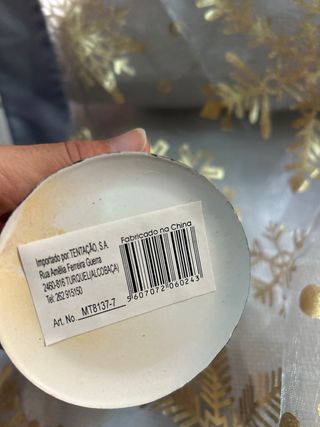 Angelito de Navidad con corona