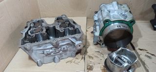 Despiece BMW F 650: Pistón, Cilindro, Válvulas