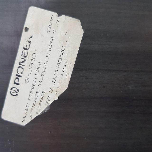 Altavoces HiFi Pioneer s-j310 130W+ Cables