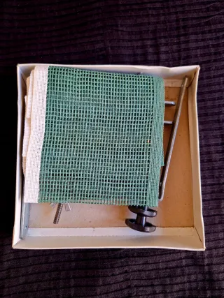 Red Ping Pong retro ENEBE Pole Set Table Tennis