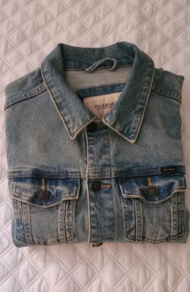Cazadora vaquera Pull&Bear hombre