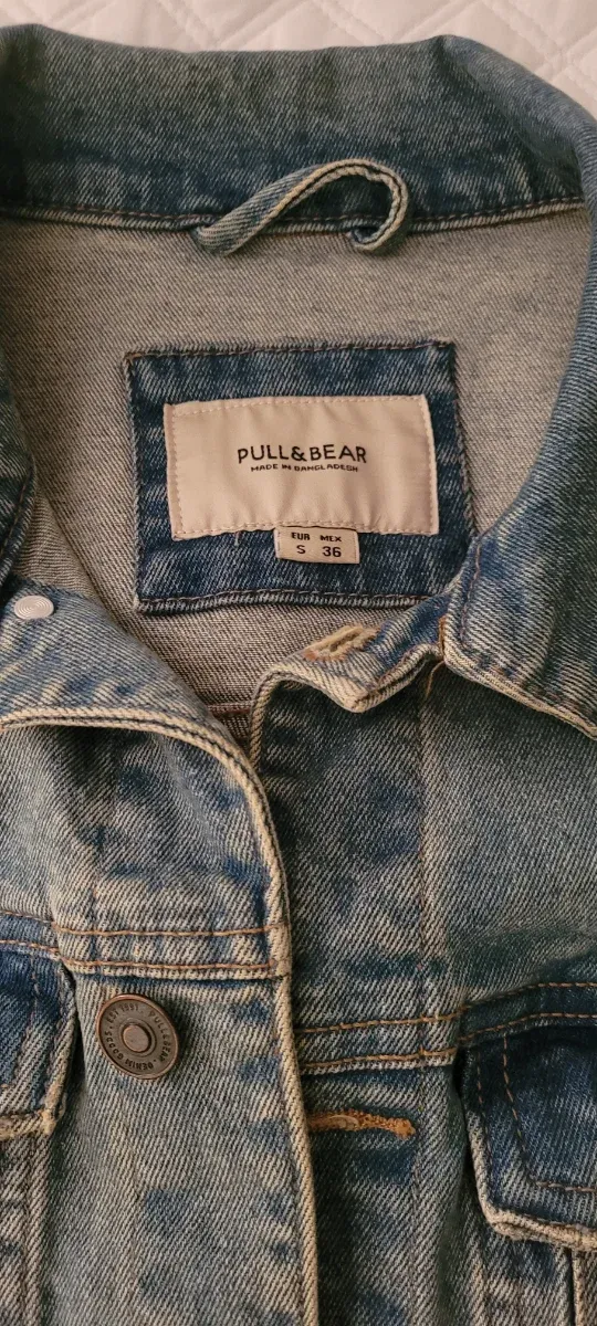 Cazadora vaquera Pull&Bear hombre