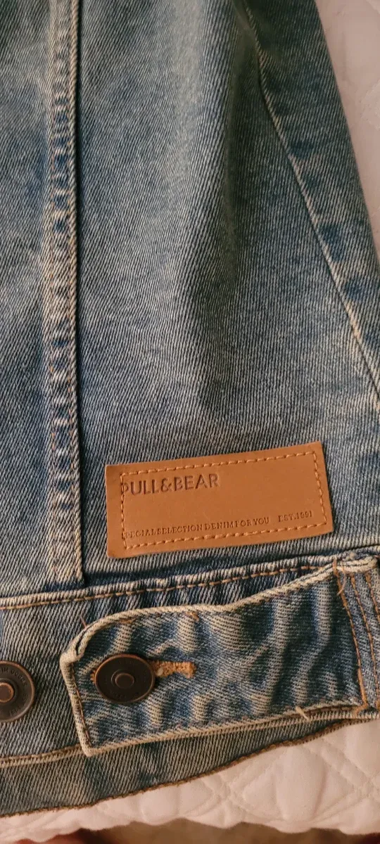 Cazadora vaquera Pull&Bear hombre