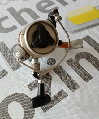 Carrete de pesca plateado SPINIT 100