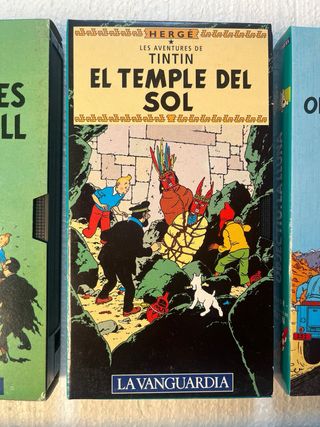 Colecció pel·lícules de Tintín VHS Català
