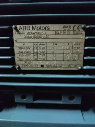 Motor Eléctrico ABB 4 CV
