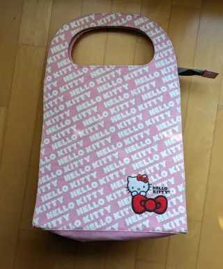 Borsa per bici Hello Kitty con attacco al manubrio
