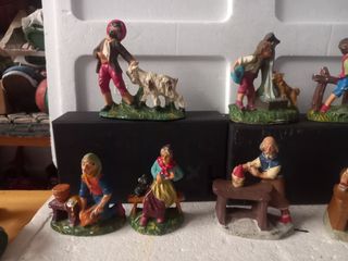 STATUINE PRESEPE CARTAPESTA 