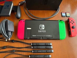 Nintendo Switch con accesorios
