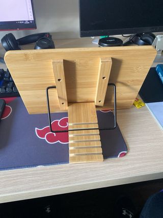Atril para libros de madera