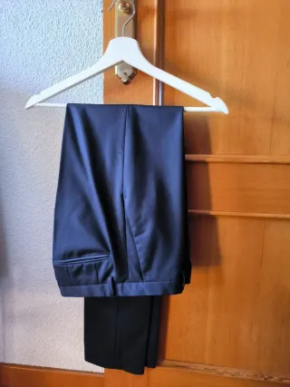 Traje Zara Hombre Azul