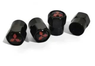 Tapones de Neumaticos Llanta con Logo Mitsubishi 