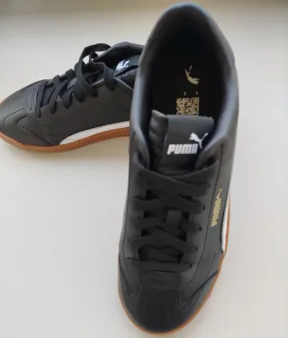 Zapatillas Puma Negras y Marrones