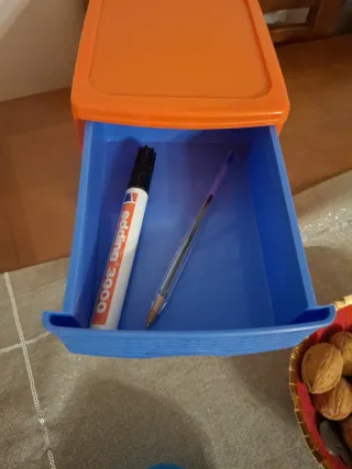 Cajonera Organizadora Plástico Multicolor