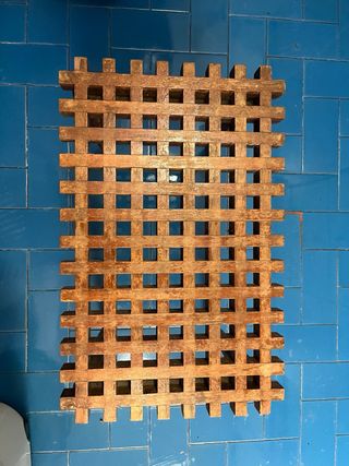 Mesitas de madera para restaurar