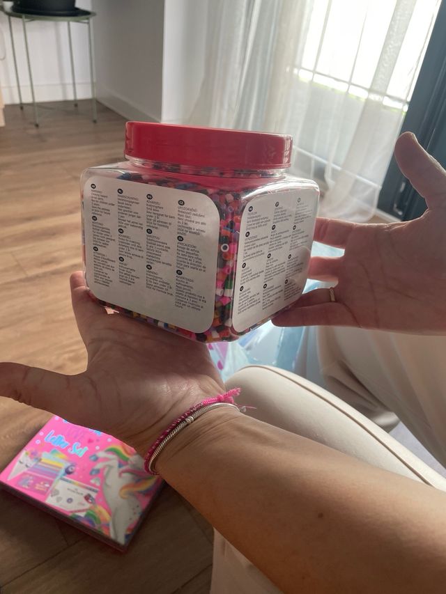 Tarro de cuentas Pyssla IKEA