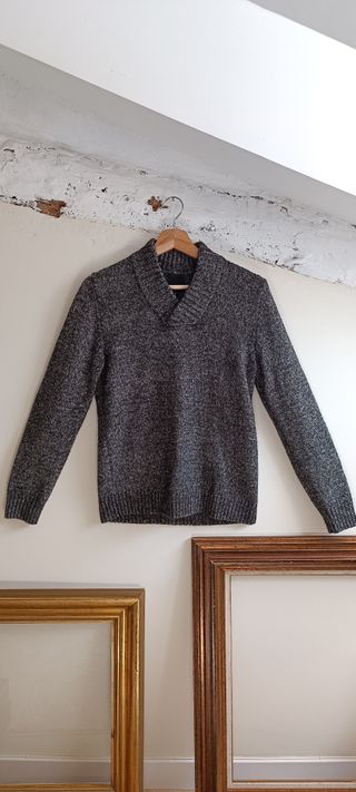 Jersey gris de hombre