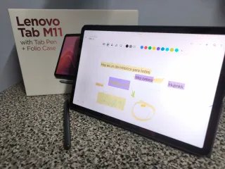 Lenovo Tab M11 + Lápiz + Funda