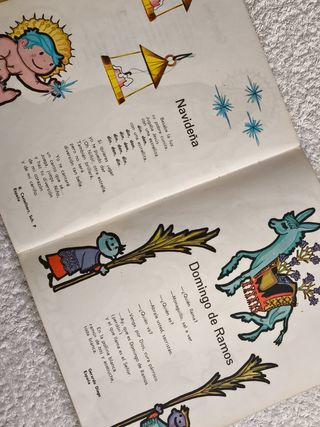 ANTIGUO LIBRO LECTURA ESCOLAR INFANTIL 1° EGB 1970