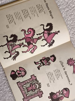 ANTIGUO LIBRO LECTURA ESCOLAR INFANTIL 1° EGB 1970