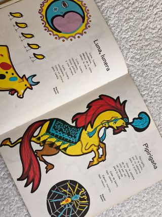 ANTIGUO LIBRO LECTURA ESCOLAR INFANTIL 1° EGB 1970