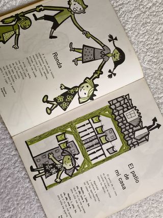 ANTIGUO LIBRO LECTURA ESCOLAR INFANTIL 1° EGB 1970