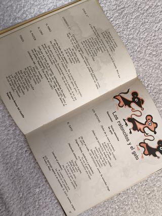ANTIGUO LIBRO LECTURA ESCOLAR INFANTIL 1° EGB 1970