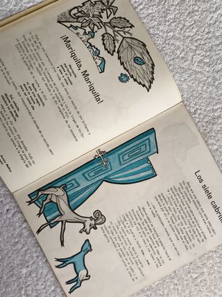 ANTIGUO LIBRO LECTURA ESCOLAR INFANTIL 1° EGB 1970