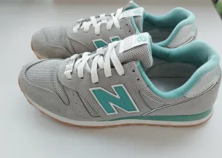 Zapatillas New Balance 373 Gris/Turquesa