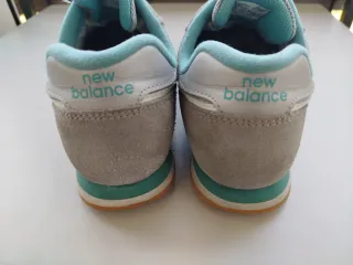 Zapatillas New Balance 373 Gris/Turquesa