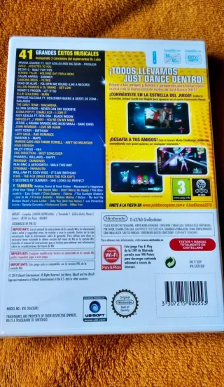Juego Wii original
Just dance 2015  PRECINTADO    