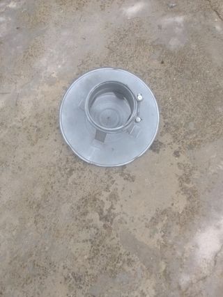 Cappello Tuvos 150mm stufa a legna