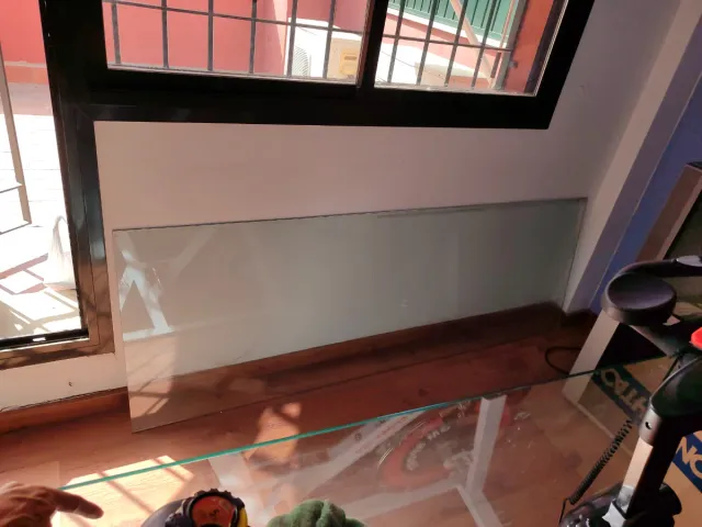 Cristal mampara ducha 200x68 cm