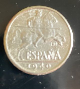 Moneda 10 céntimos España 1940 sin usar