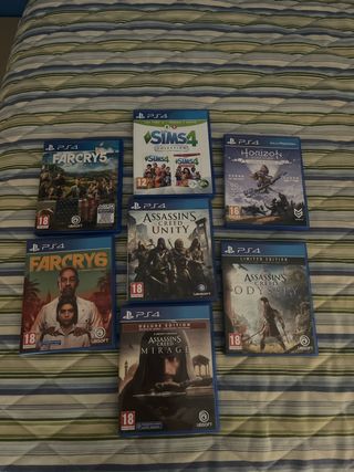 Lote Juegos PS4 (PlayStation 4) Ubisoft