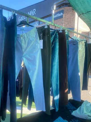 Pantalones de cuadros Sandra talla M
