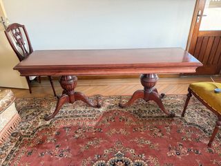 Mesa rectangular de madera