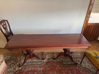 Mesa rectangular de madera
