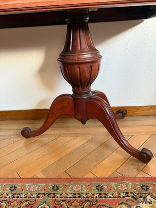 Mesa rectangular de madera