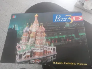 Puzzle selado 3D Catedral de São Basílio - Moscovo