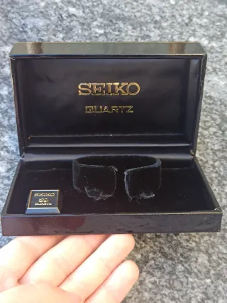 🇯🇵 CAJA  RELOJ SEIKO QUARTZ🇯🇵