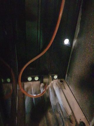 Forno elettrico con stufa a gas