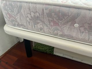 Cama individual con somier