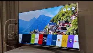 Smart 4K  LG 43" Plata