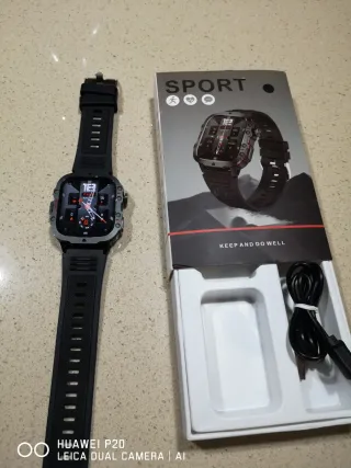 Reloj Inteligente Sport Negro