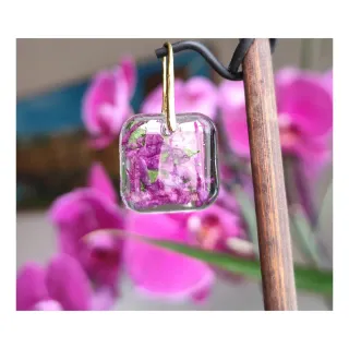 Joyería Orquídea Natural Morada