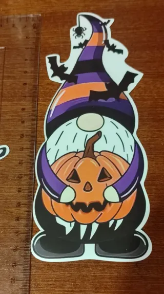 12 Imanes nevera Halloween
